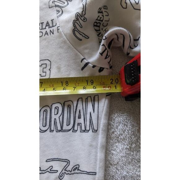 Nike Men's White Jordan Flight MVP 85 Full Logo Tshirt, Small Cotton - Picture 6 of 7